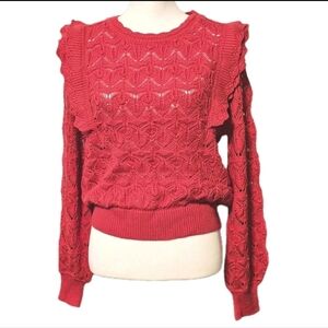 Single Thread Crochet Sweater Size Large NWT